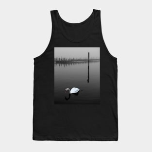 Quiet swan Tank Top